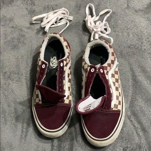 Checkered Vans